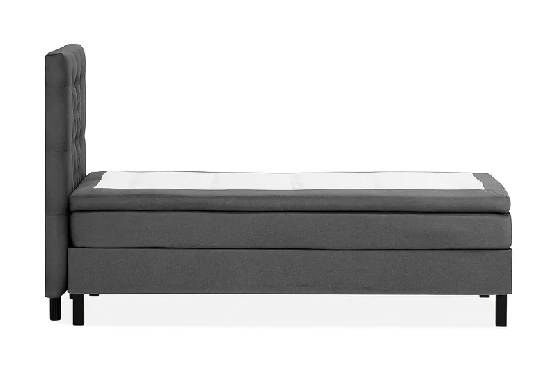Jenkkisänky Nayaka 90x200 Vaahtomuovi - Tummanharmaa - Huonekalut - Sänky - Jenkkisängyt