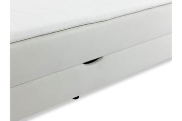 Jenkkisänky Necunecu 160x200 cm Sängynpäädyllä Pestävä - Harmaa - Huonekalut - Sänky - Jenkkisängyt