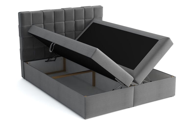 Jenkkisänky Nelas 180x200 cm - Sininen - Huonekalut - Sänky - Jenkkisängyt