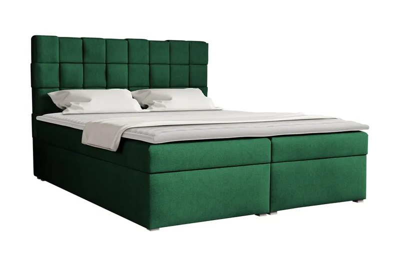 Jenkkisänky Nelas 180x200 cm - Vihreä - Huonekalut - Sänky - Jenkkisängyt