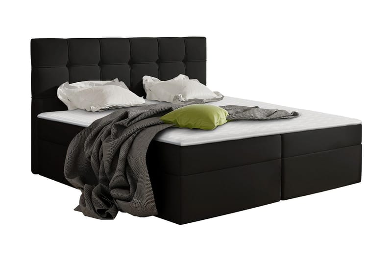 Jenkkisänky Nele 140x200, Musta