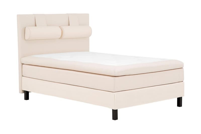 Jenkkisänky Olivia 120x200 Lateksi - Beige - Huonekalut - Sänky - Jenkkisängyt