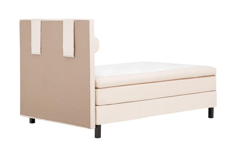 Jenkkisänky Olivia 120x200 Lateksi - Beige - Huonekalut - Sänky - Jenkkisängyt