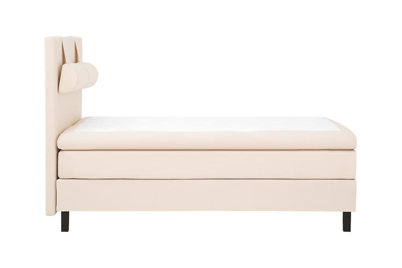 Jenkkisänky Olivia 120x200 Memory - Beige - Huonekalut - Sänky - Jenkkisängyt
