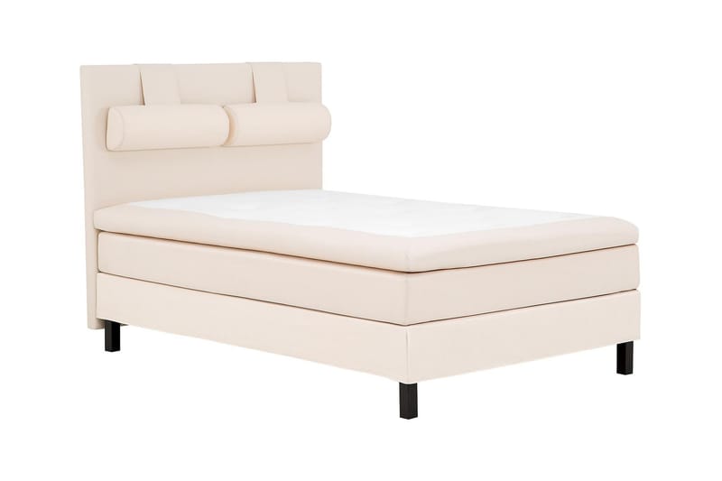 Jenkkisänky Olivia 120x200 Memory - Beige - Huonekalut - Sänky - Jenkkisängyt