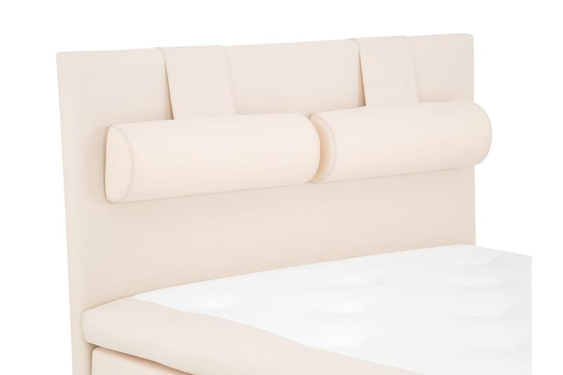 Jenkkisänky Olivia 120x200 Memory - Beige - Huonekalut - Sänky - Jenkkisängyt