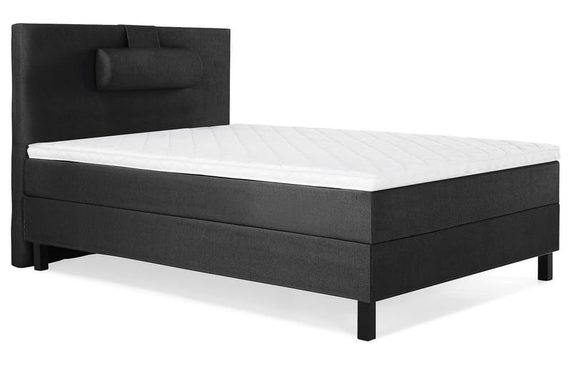 Jenkkisänky Olivia 120x200 Vaahto - Musta/Harmaa - Huonekalut - Sänky - Jenkkisängyt