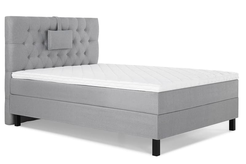 Jenkkisänky Olivia 120x200 Vaahto - Vaaleanharmaa - Huonekalut - Sänky - Jenkkisängyt