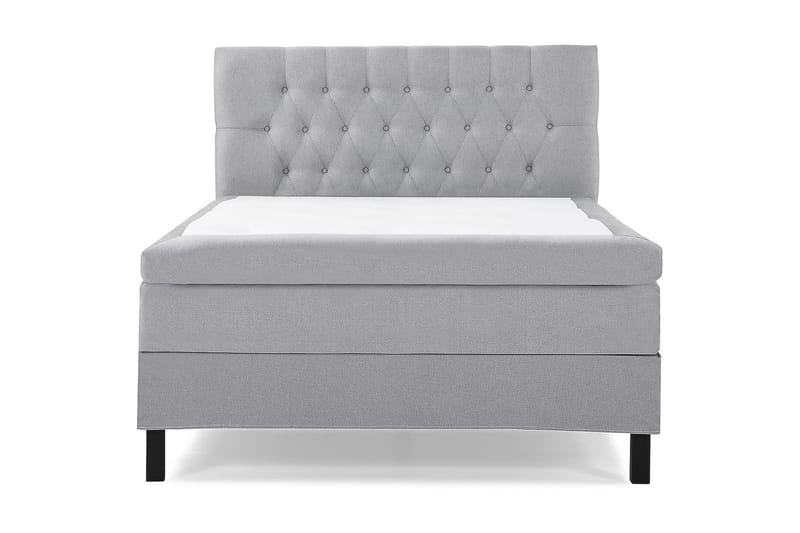 Jenkkisänky Olivia 120x200 Polyeetteri - Harmaa - Huonekalut - Sänky - Jenkkisängyt