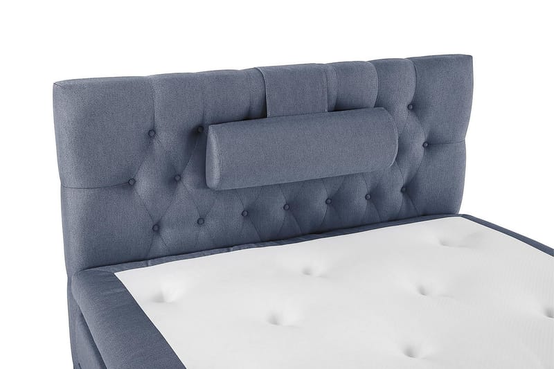 Jenkkisänky Olivia 120x200 Polyeetteri - Tummansininen - Huonekalut - Sänky - Jenkkisängyt