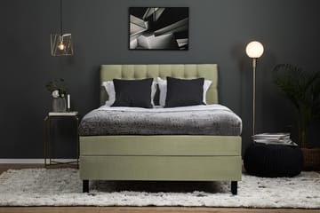 Jenkkisänky Olivia 140x200 Polyeetteri - Vihreä - Huonekalut - Sänky - Jenkkisängyt