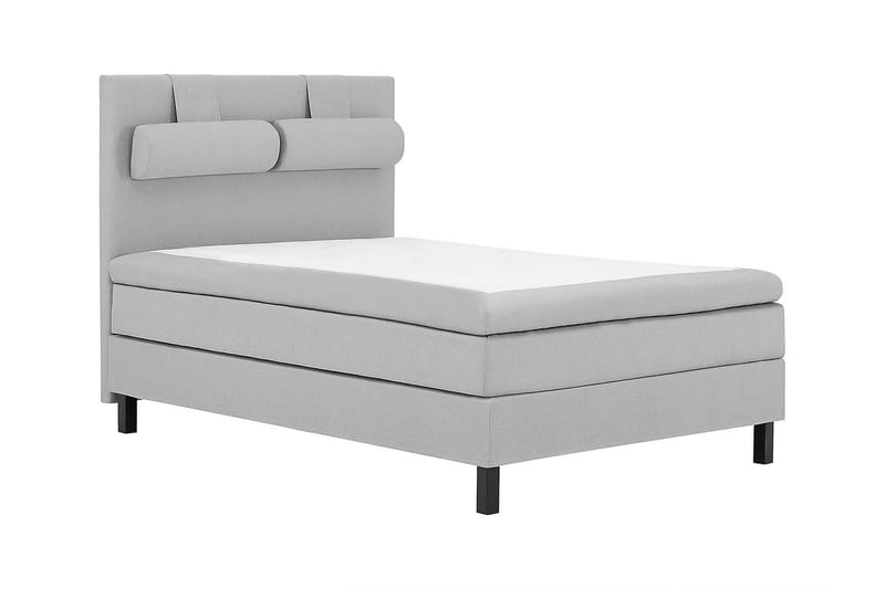 Jenkkisänky Olivia 140x200 Polyeetteri - Harmaa - Huonekalut - Sänky - Jenkkisängyt
