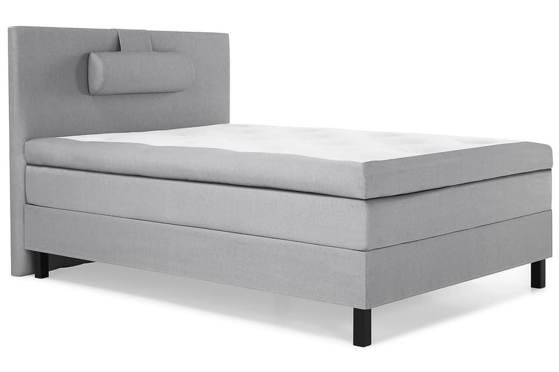 Jenkkisänky Olivia 140x200 Polyeetteri - Harmaa - Huonekalut - Sänky - Jenkkisängyt