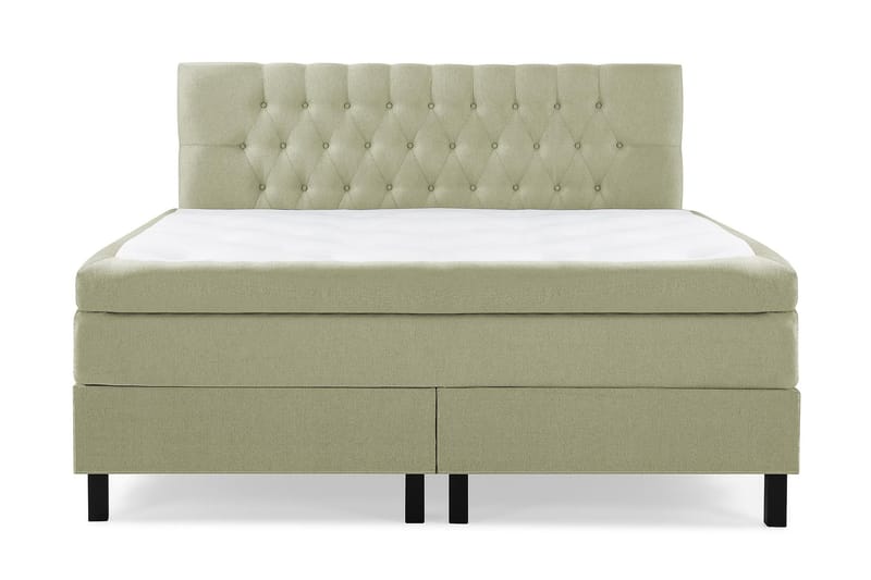 Jenkkisänky Olivia 160x200 Lateksi - Vihreä - Huonekalut - Sänky - Jenkkisängyt