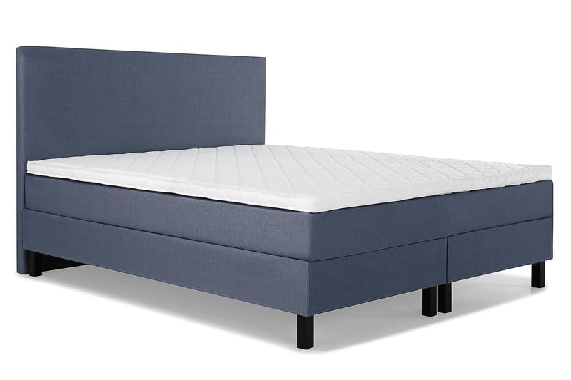 Jenkkisänky Olivia 160x200 Vaahto - Tummansininen - Huonekalut - Sänky - Jenkkisängyt