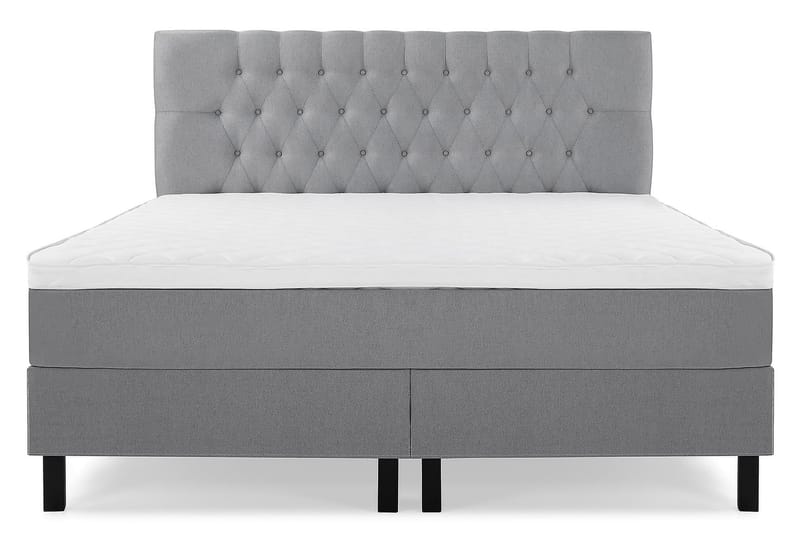 Jenkkisänky Olivia 180x200 Vaahto - Vaaleanharmaa - Huonekalut - Sänky - Jenkkisängyt