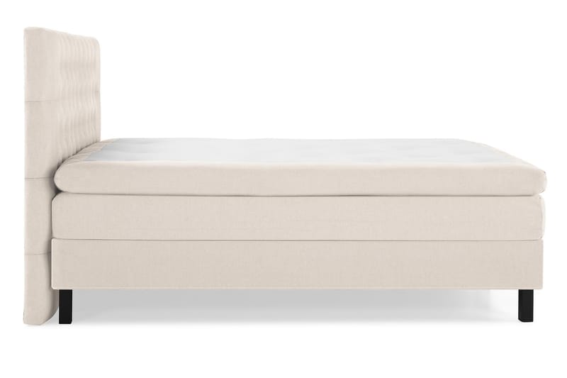 Jenkkisänky Olivia 180x200 Polyeetteri - Beige - Huonekalut - Sänky - Jenkkisängyt