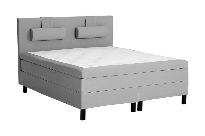 Jenkkisänky Olivia 180x200 Polyeetteri - Harmaa - Huonekalut - Sänky - Jenkkisängyt