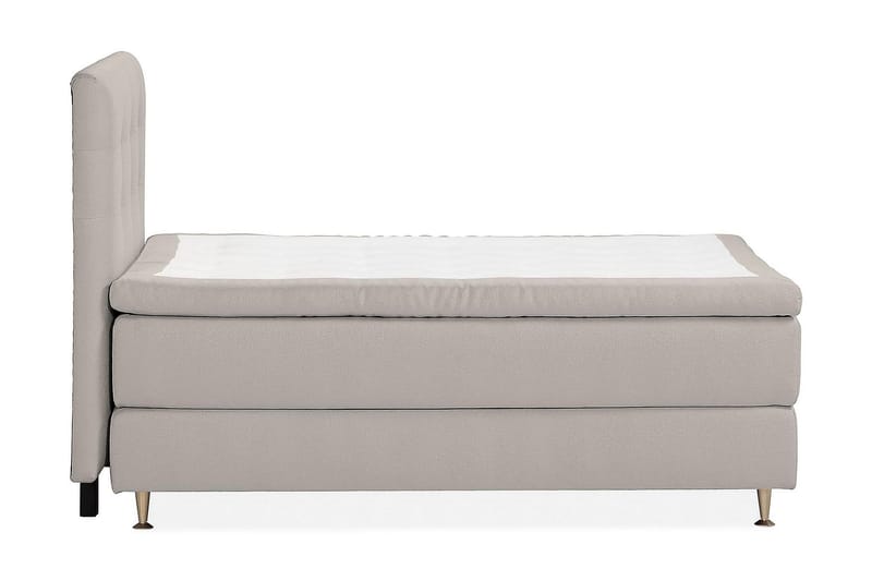 Jenkkisänky Oslo Lyx 120x200 cm Buklee - Harmaa - Huonekalut - Sänky - Jenkkisängyt