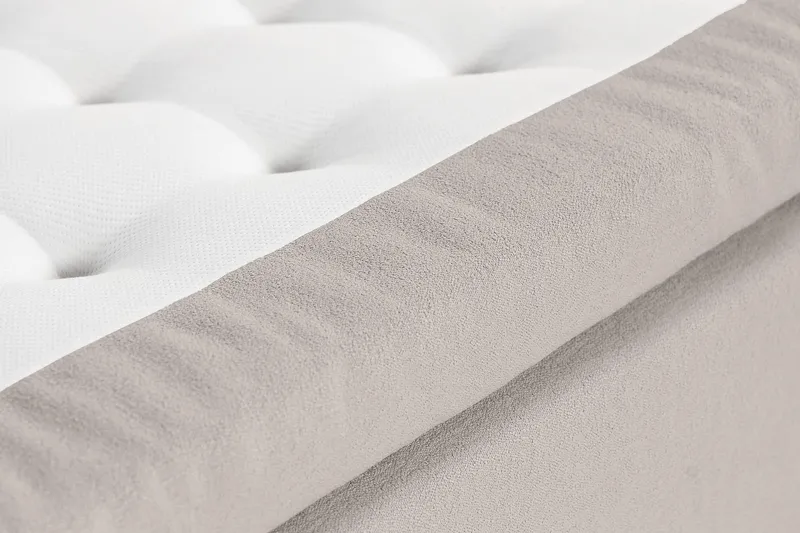 Jenkkisänky Oslo Lyx 120x200 cm Buklee - Harmaa - Huonekalut - Sänky - Jenkkisängyt