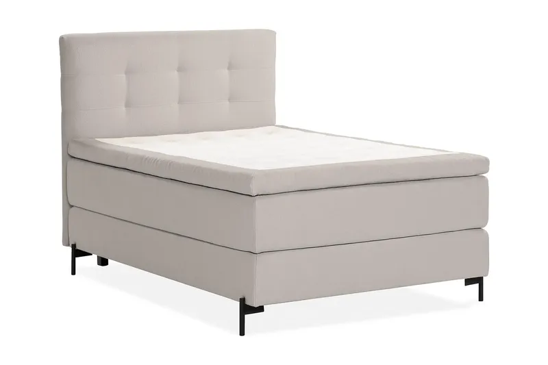 Jenkkisänky Oslo Lyx 120x200 cm Buklee - Harmaa - Huonekalut - Sänky - Jenkkisängyt