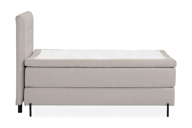 Jenkkisänky Oslo Lyx 120x200 cm Buklee - Harmaa - Huonekalut - Sänky - Jenkkisängyt