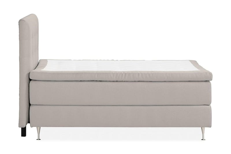 Jenkkisänky Oslo Lyx 120x200 cm Buklee - Harmaa - Huonekalut - Sänky - Jenkkisängyt