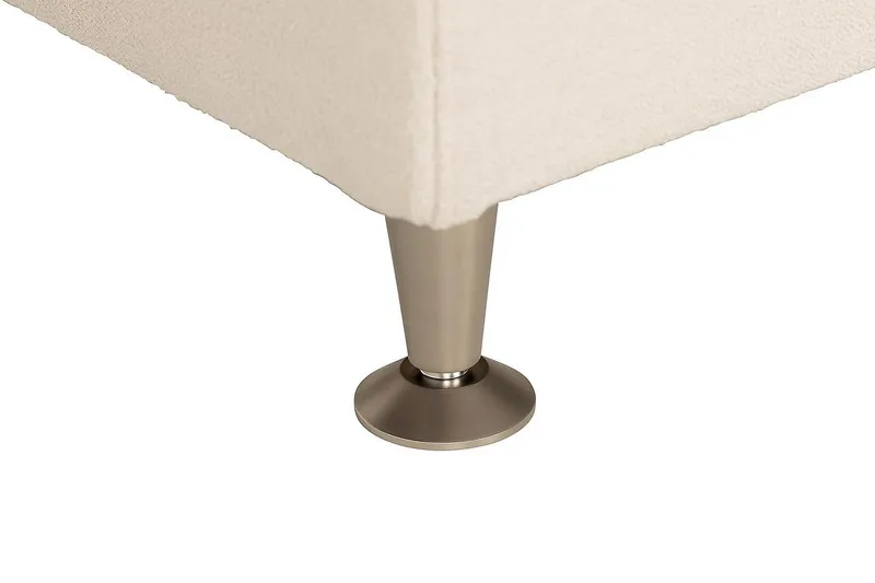 Jenkkisänky Oslo Lyx 120x200 cm Buklee - Vaaleabeige - Huonekalut - Sänky - Jenkkisängyt