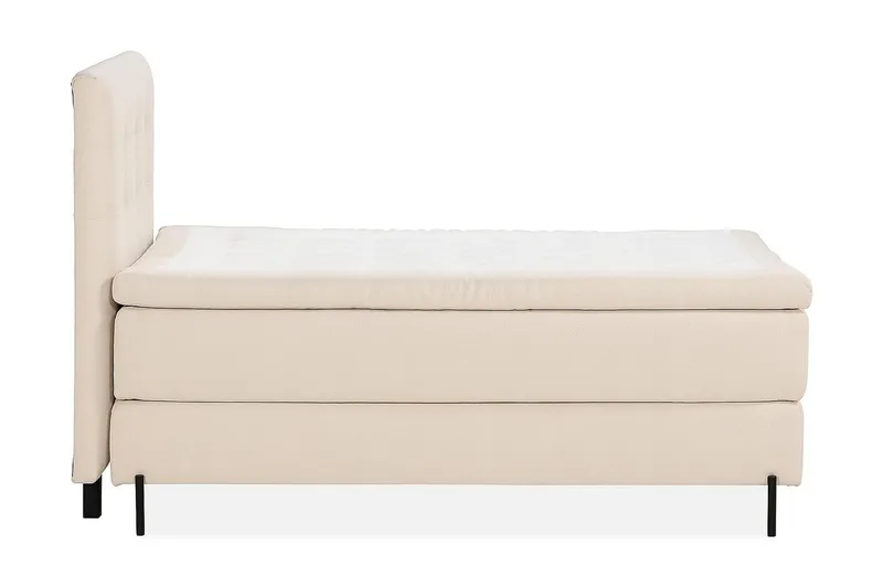 Jenkkisänky Oslo Lyx 120x200 cm Buklee - Vaaleabeige - Huonekalut - Sänky - Jenkkisängyt
