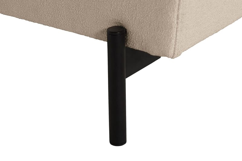 Jenkkisänky Oslo Lyx 140x200 cm Buklee - Beige - Huonekalut - Sänky - Jenkkisängyt