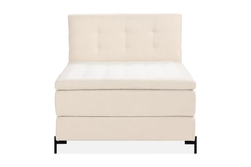 Jenkkisänky Oslo Lyx 140x200 cm Buklee - Vaaleabeige - Huonekalut - Sänky - Jenkkisängyt