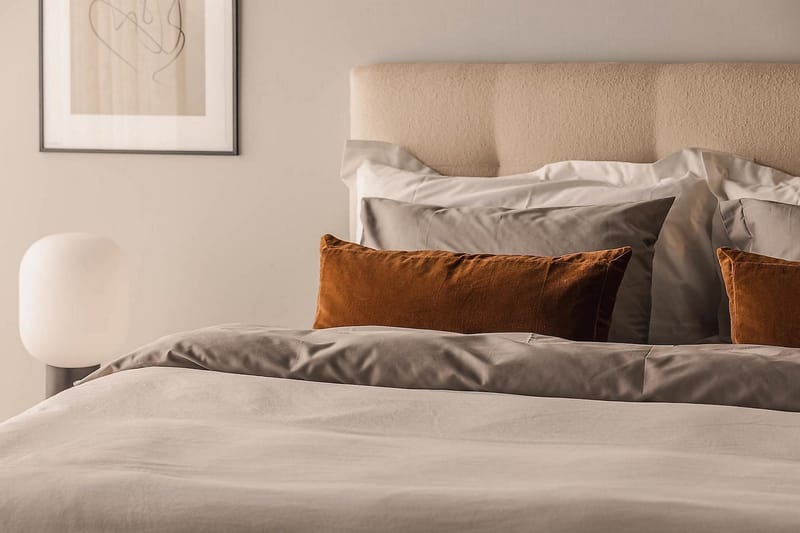 Jenkkisänky Oslo Lyx 180x200 cm Buklee - Beige - Huonekalut - Sänky - Jenkkisängyt