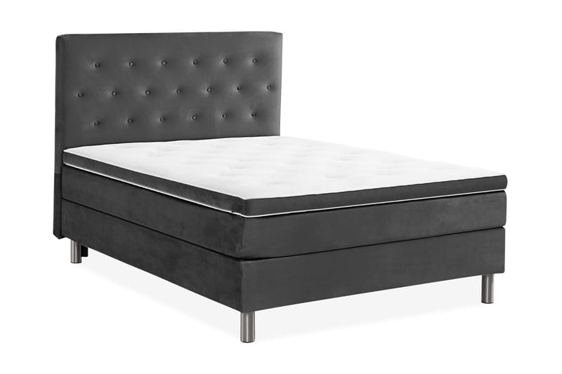 Jenkkisänky Rebeca 120x200 - Tummanharmaa - Huonekalut - Sänky - Jenkkisängyt