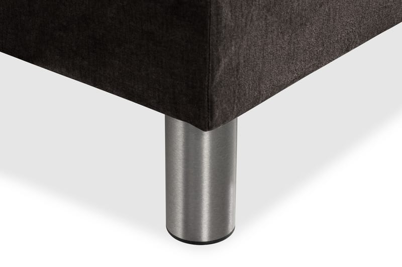 Jenkkisänky Rebeca 120x200 - Tummanharmaa - Huonekalut - Sänky - Jenkkisängyt