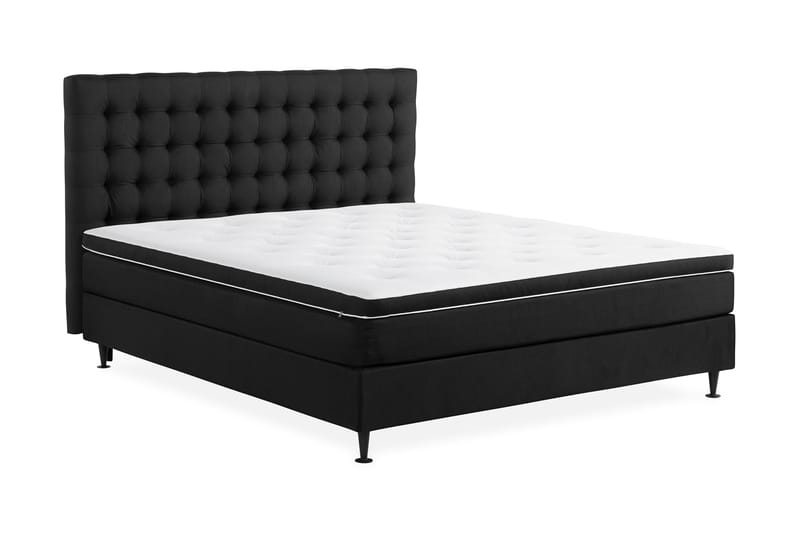 Jenkkisänky Rebeca 180x200 cm - Musta - Huonekalut - Sänky - Jenkkisängyt
