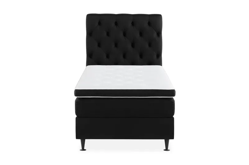 Jenkkisänky Rebeca 90x200 cm, Musta