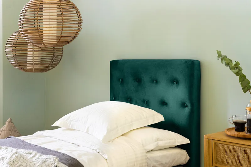 Jenkkisänky Rebeca 90x200 - Vihreä - Huonekalut - Sänky - Jenkkisängyt