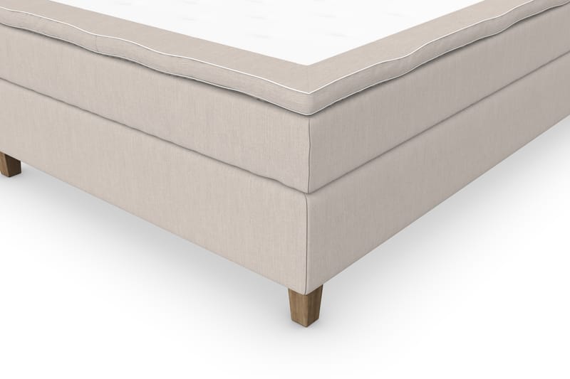 Jenkkisänky Roma Lyx 120x200 - Beige - Yhden hengen sängyt - Jenkkisängyt