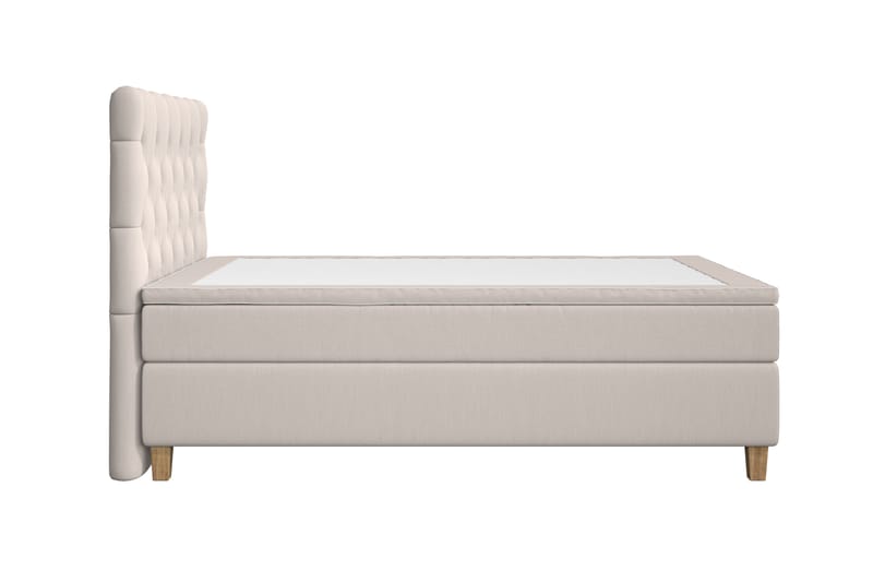 Jenkkisänky Roma Lyx 120x200 - Beige - Huonekalut - Sänky - Jenkkisängyt