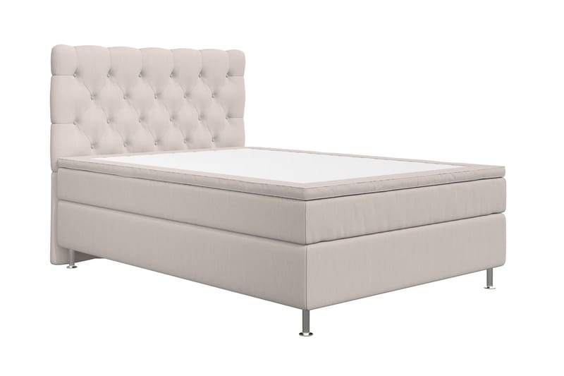 Jenkkisänky Roma Lyx 120x200 - Beige - Huonekalut - Sänky - Jenkkisängyt