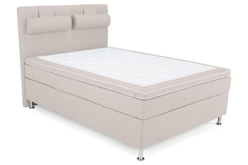 Jenkkisänky Roma Lyx 120x200 - Beige - Huonekalut - Sänky - Jenkkisängyt