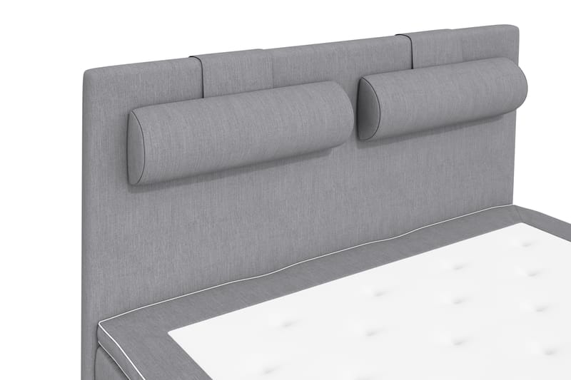 Jenkkisänky Roma Lyx 120x200 - Vaaleanharmaa - Huonekalut - Sänky - Jenkkisängyt