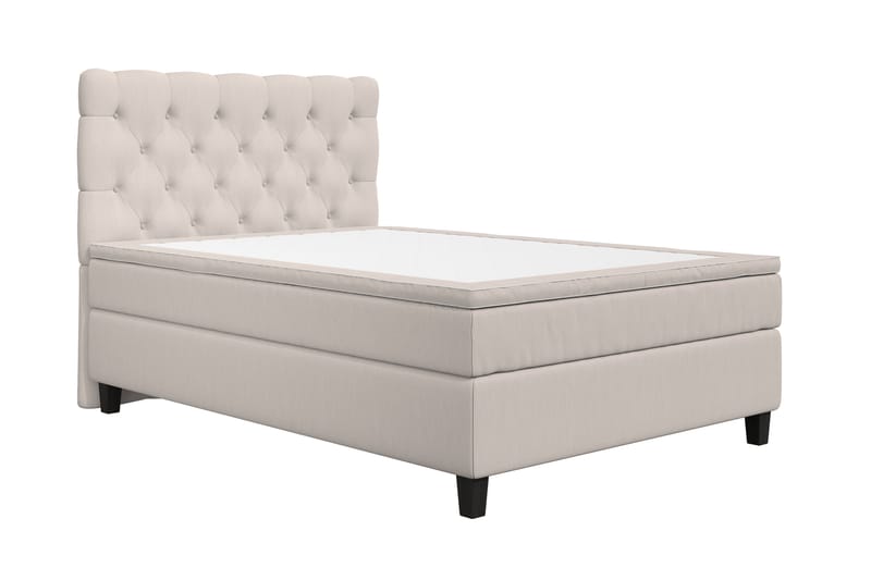 Jenkkisänky Roma Lyx 140x200 - Beige - Huonekalut - Sänky - Jenkkisängyt