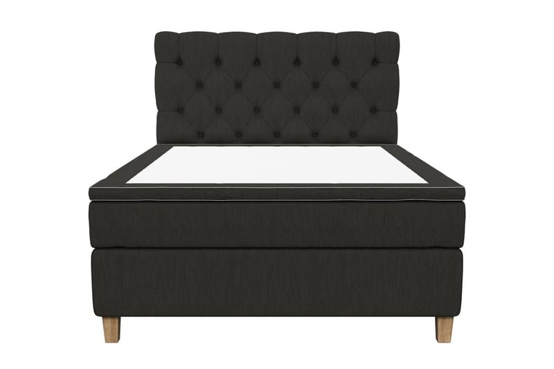 Jenkkisänky Roma Lyx 140x200 - Musta - Huonekalut - Sänky - Jenkkisängyt