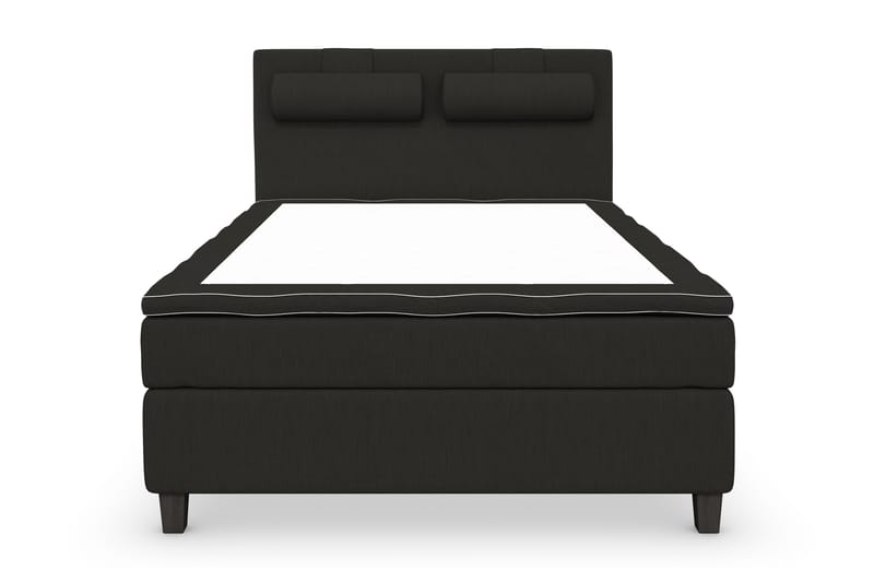 Jenkkisänky Roma Lyx 140x200 - Musta/Mustat jalat - Huonekalut - Sänky - Jenkkisängyt
