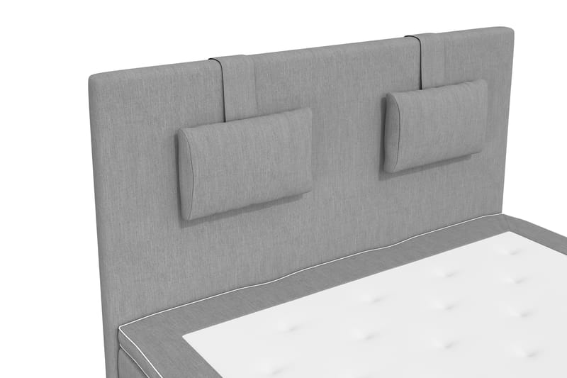 Jenkkisänky Roma Lyx 140x200 - Vaaleanharmaa - Huonekalut - Sänky - Jenkkisängyt