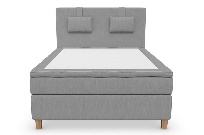 Jenkkisänky Roma Lyx 140x200 - Vaaleanharmaa - Huonekalut - Sänky - Jenkkisängyt