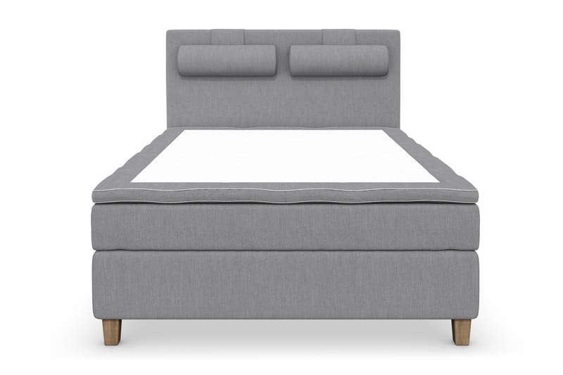 Jenkkisänky Roma Lyx 140x200 - Vaaleanharmaa - Huonekalut - Sänky - Jenkkisängyt