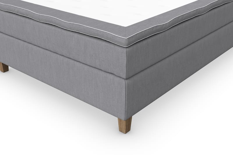Jenkkisänky Roma Lyx 140x200 - Vaaleanharmaa - Huonekalut - Sänky - Jenkkisängyt