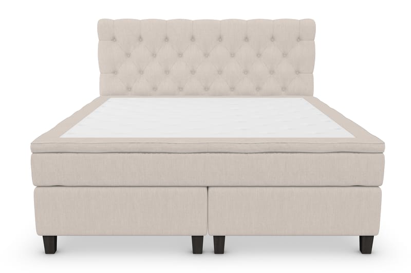 Jenkkisänky Roma Lyx 160x200 - Beige - Huonekalut - Sänky - Jenkkisängyt